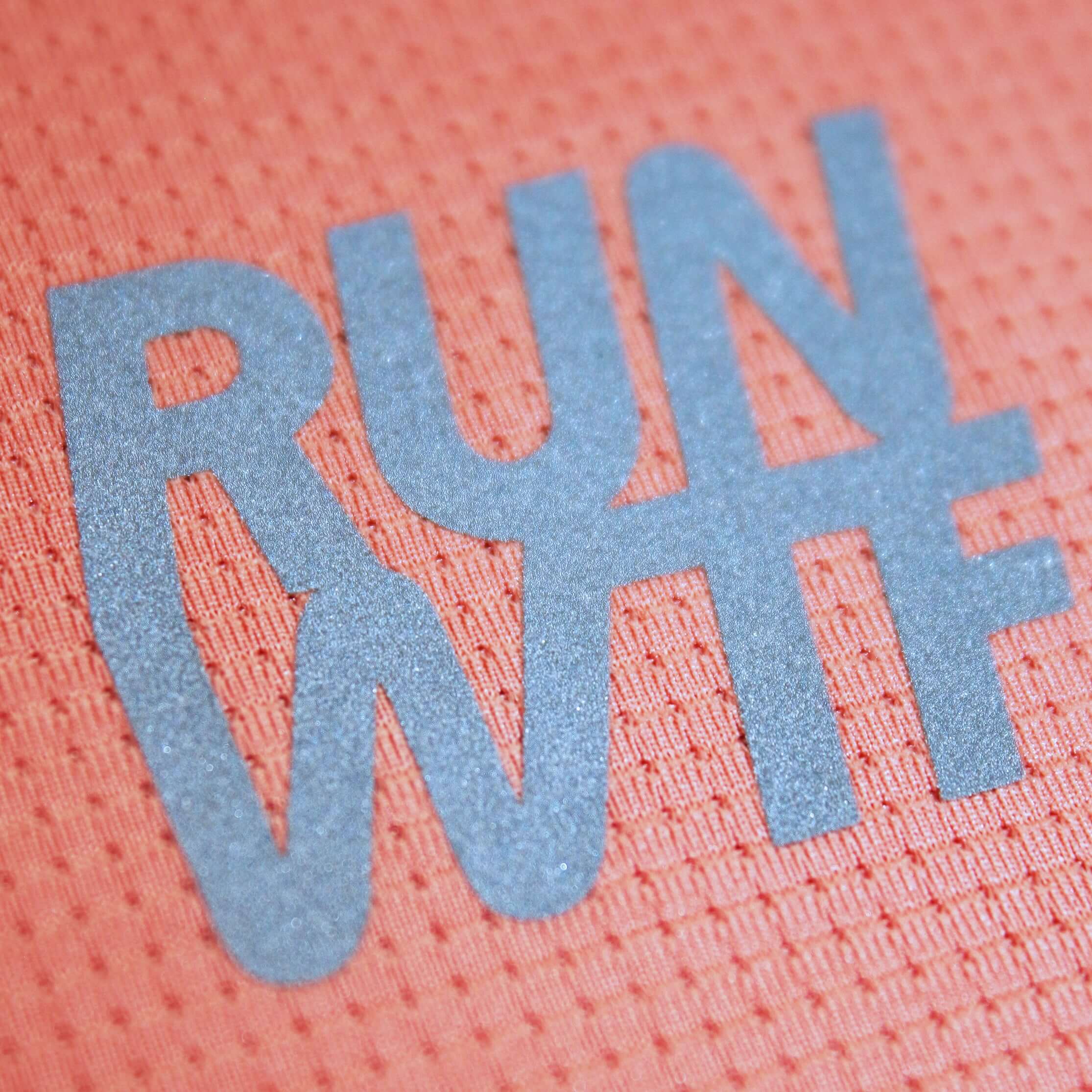 Running Shirt for high intensity workouts. Lightweight and breathable made from Recycling Polyester.