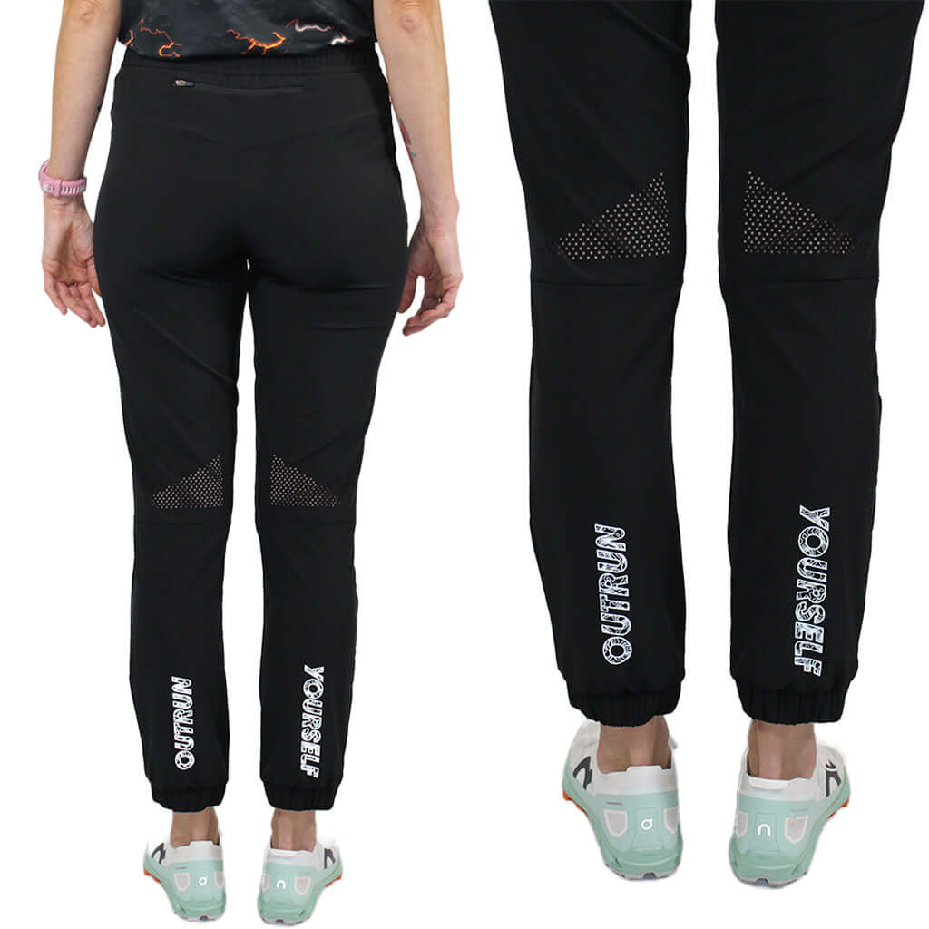 RUN WTF Running Apparel stands for 100% Performance and sustainability. Ultralightweight Running pants made from Recycling Polyester for training and competition. Ultralight and with wind- and waterrepellent upper.