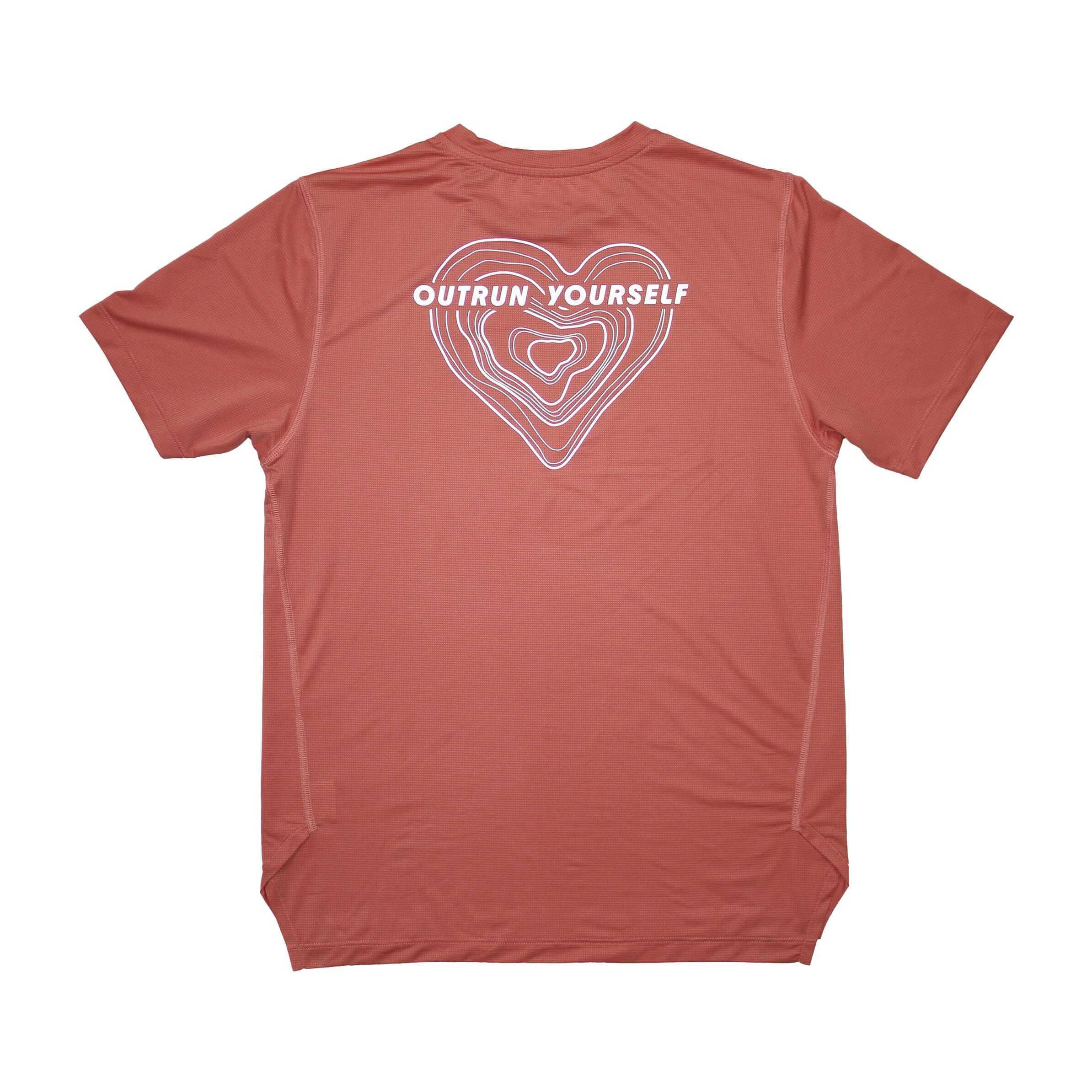 Running Shirt for high intensity workouts. Lightweight and breathable made from Recycling Polyester.
